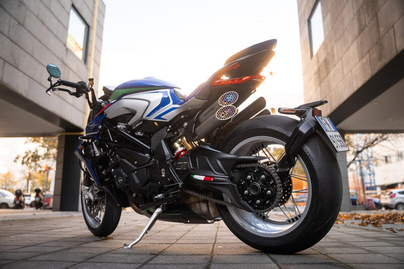 Corona Componibile Z38 P525 per MV Agusta - Ergal Anodizzazione Dura